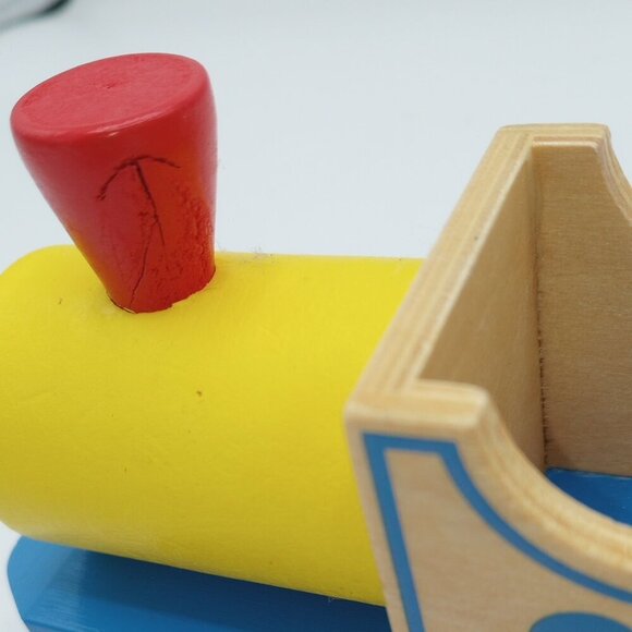 Melissa & Doug Disney Wood Train & 5 Characters Mickey Minnie Toddler Kids - Picture 8 of 16